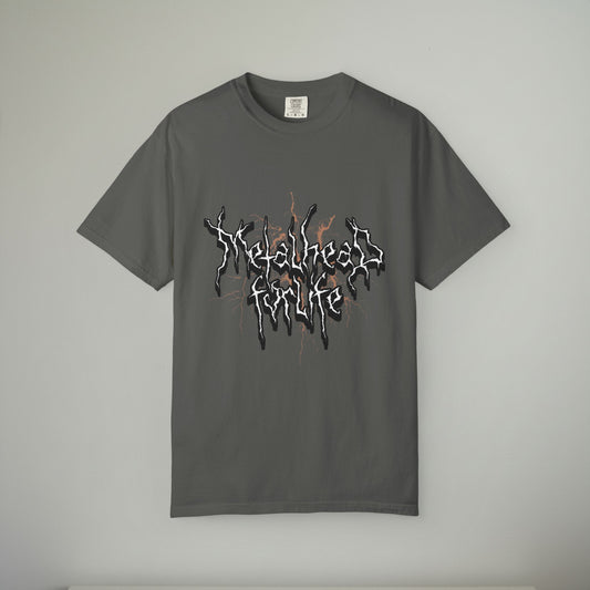 Garment-Dyed Streetwear T-Shirt | Heavyweight Graphic Tee | Vintage Washed Cotton Shirt | Relaxed Fit Urban Tee | Edgy Minimal Street Style