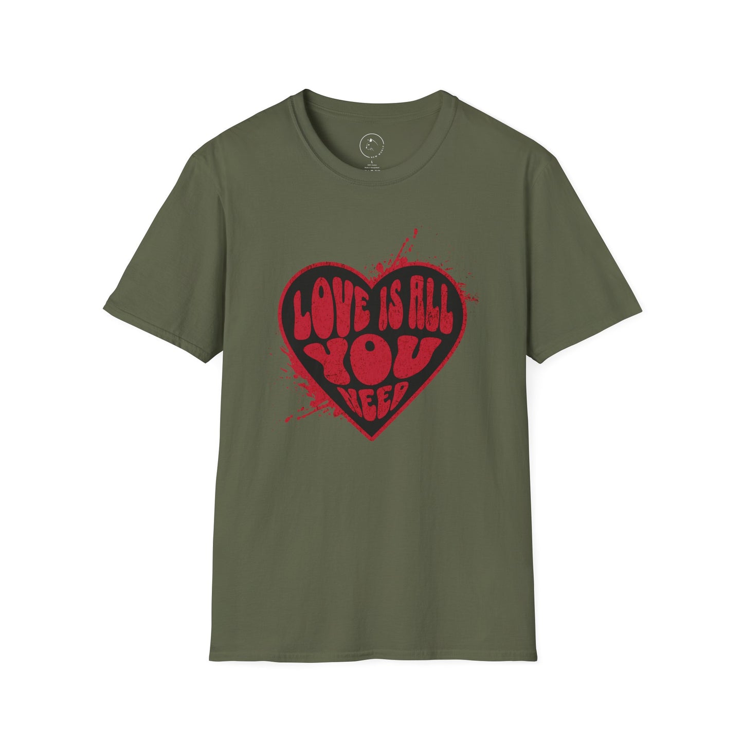 Vintage Heart Graphic Tee | Inspirational Quote Shirt | Indie Style T-Shirt | Positive Message Shirt | Gift for Her / Him