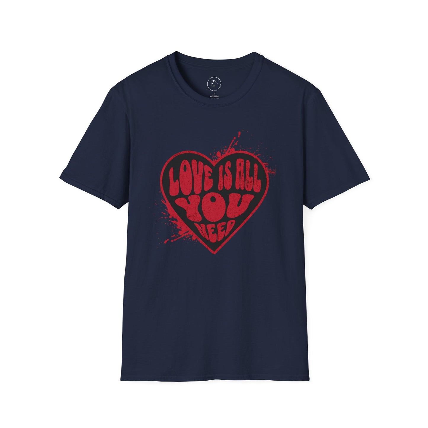 Vintage Heart Graphic Tee | Inspirational Quote Shirt | Indie Style T-Shirt | Positive Message Shirt | Gift for Her / Him