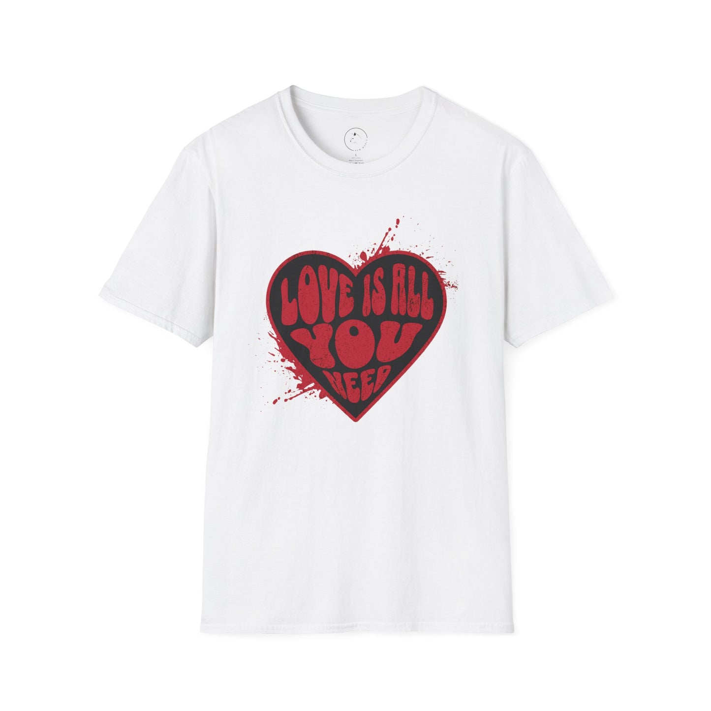 Vintage Heart Graphic Tee | Inspirational Quote Shirt | Indie Style T-Shirt | Positive Message Shirt | Gift for Her / Him