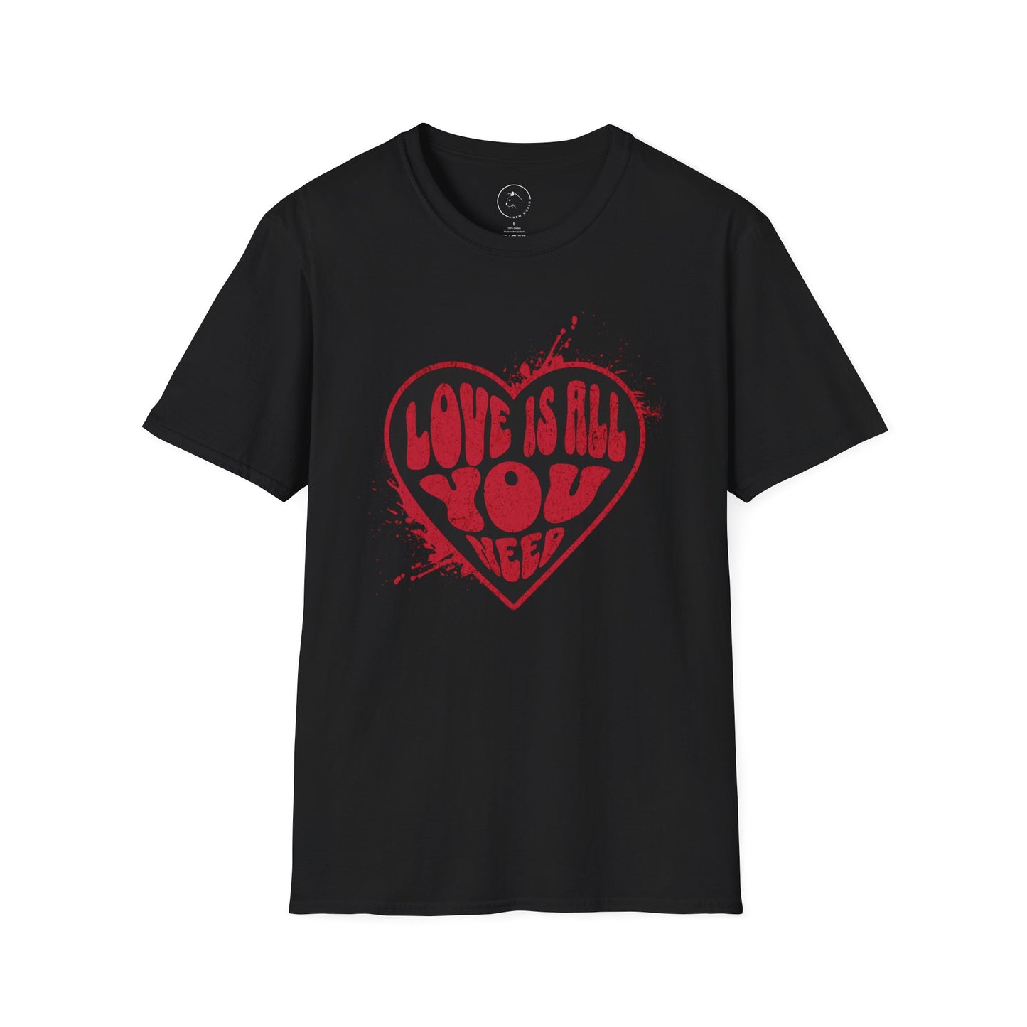 Vintage Heart Graphic Tee | Inspirational Quote Shirt | Indie Style T-Shirt | Positive Message Shirt | Gift for Her / Him