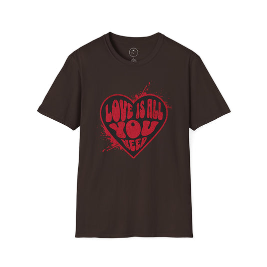 Vintage Heart Graphic Tee | Inspirational Quote Shirt | Indie Style T-Shirt | Positive Message Shirt | Gift for Her / Him