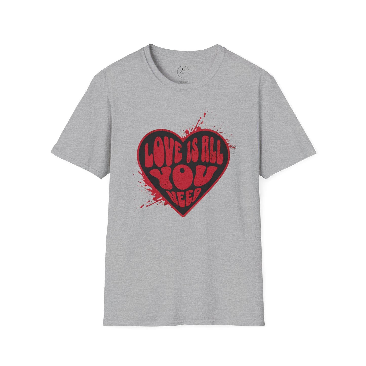 Vintage Heart Graphic Tee | Inspirational Quote Shirt | Indie Style T-Shirt | Positive Message Shirt | Gift for Her / Him